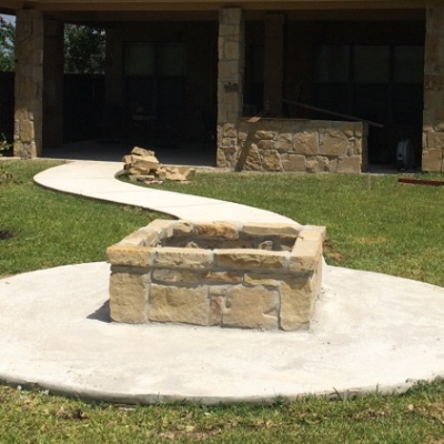 square firepit